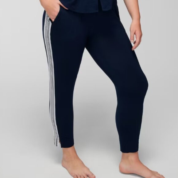 NWT Soma COOL NIGHTS Short Sleeve Tee & Ankle Pant Pajama Set - Picture 7 of 8